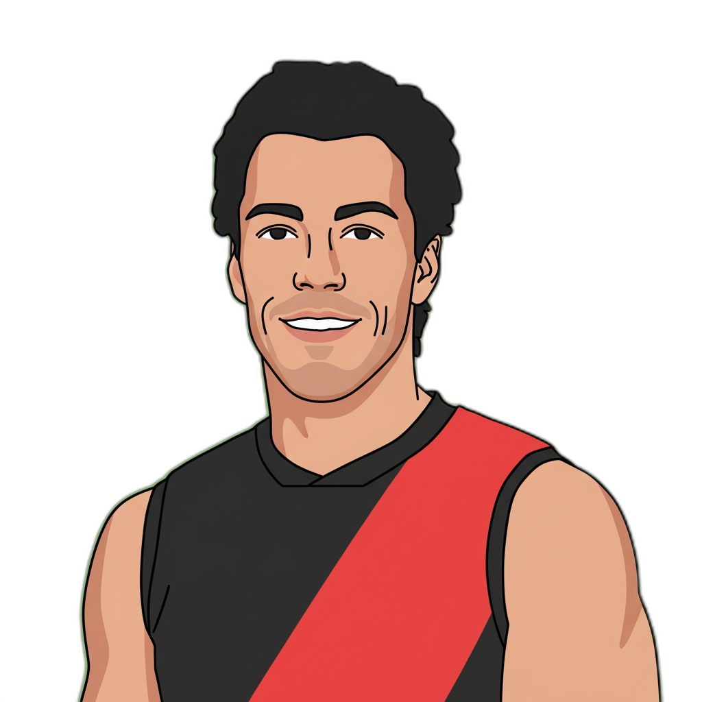 Dylan Shiel portrait illustration