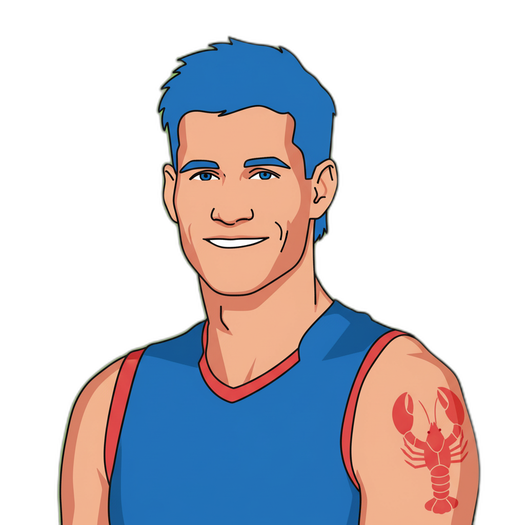 Rory Lobb portrait illustration