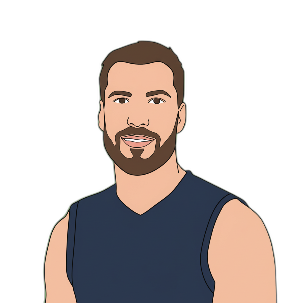 Harry McKay portrait illustration