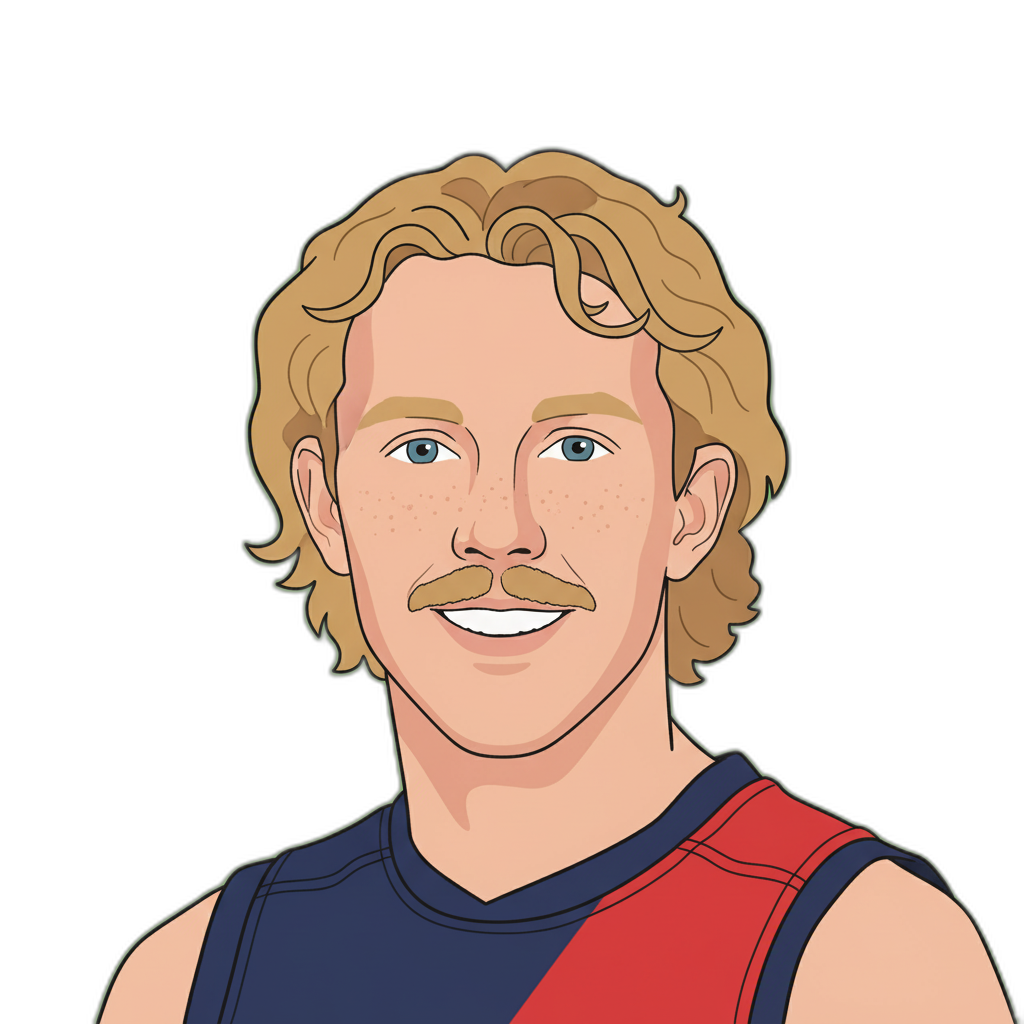 Clayton Oliver portrait illustration