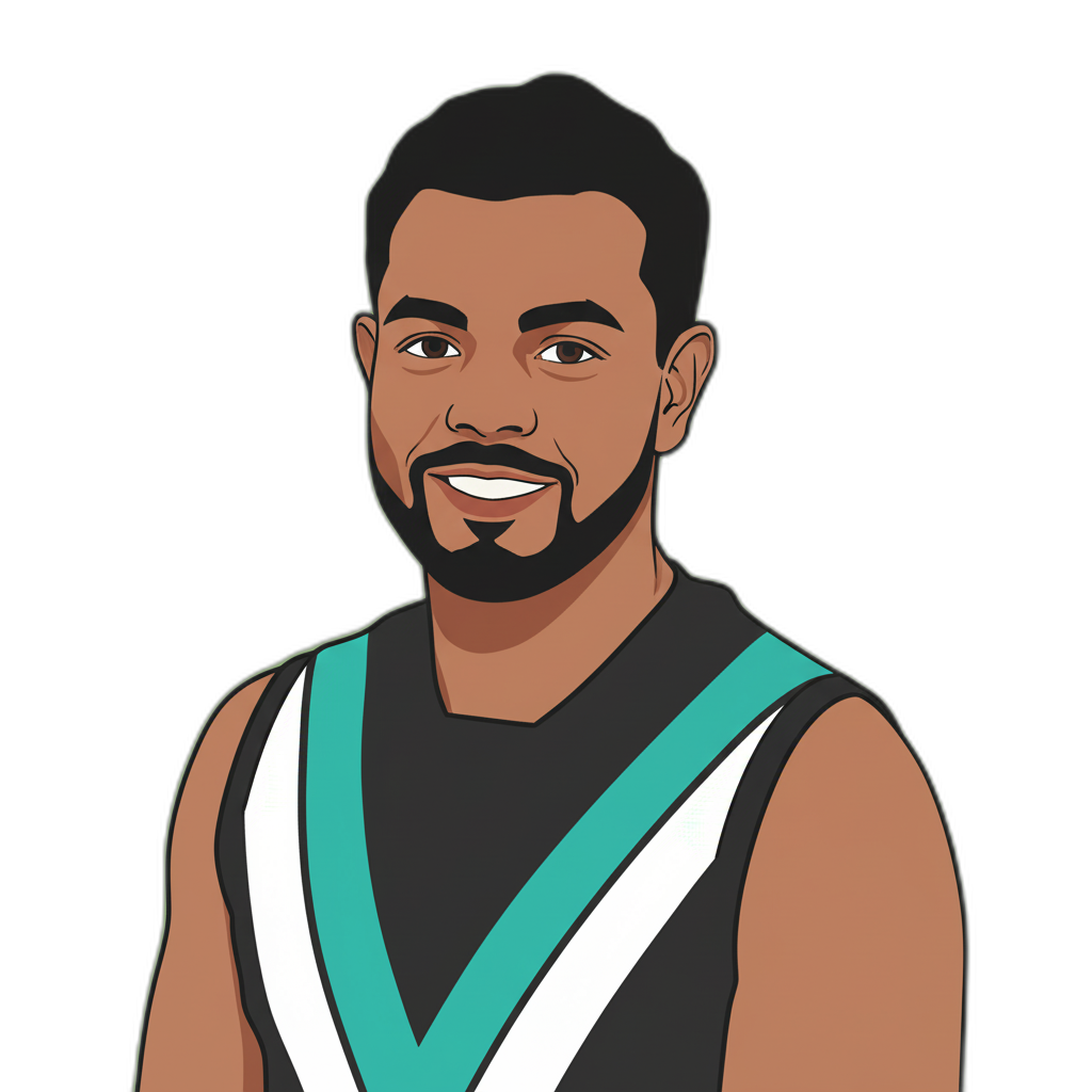 Willie Rioli portrait illustration