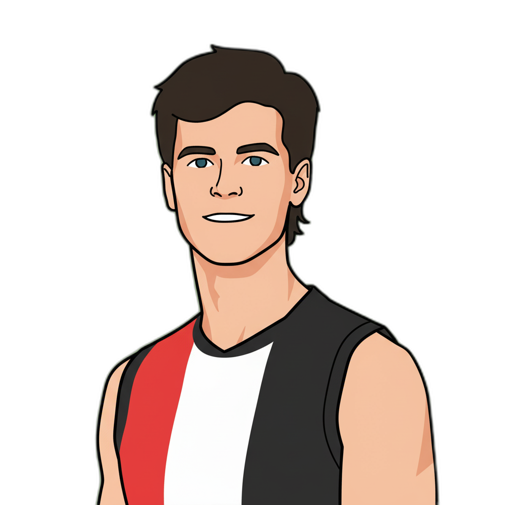 Paddy Dow portrait illustration