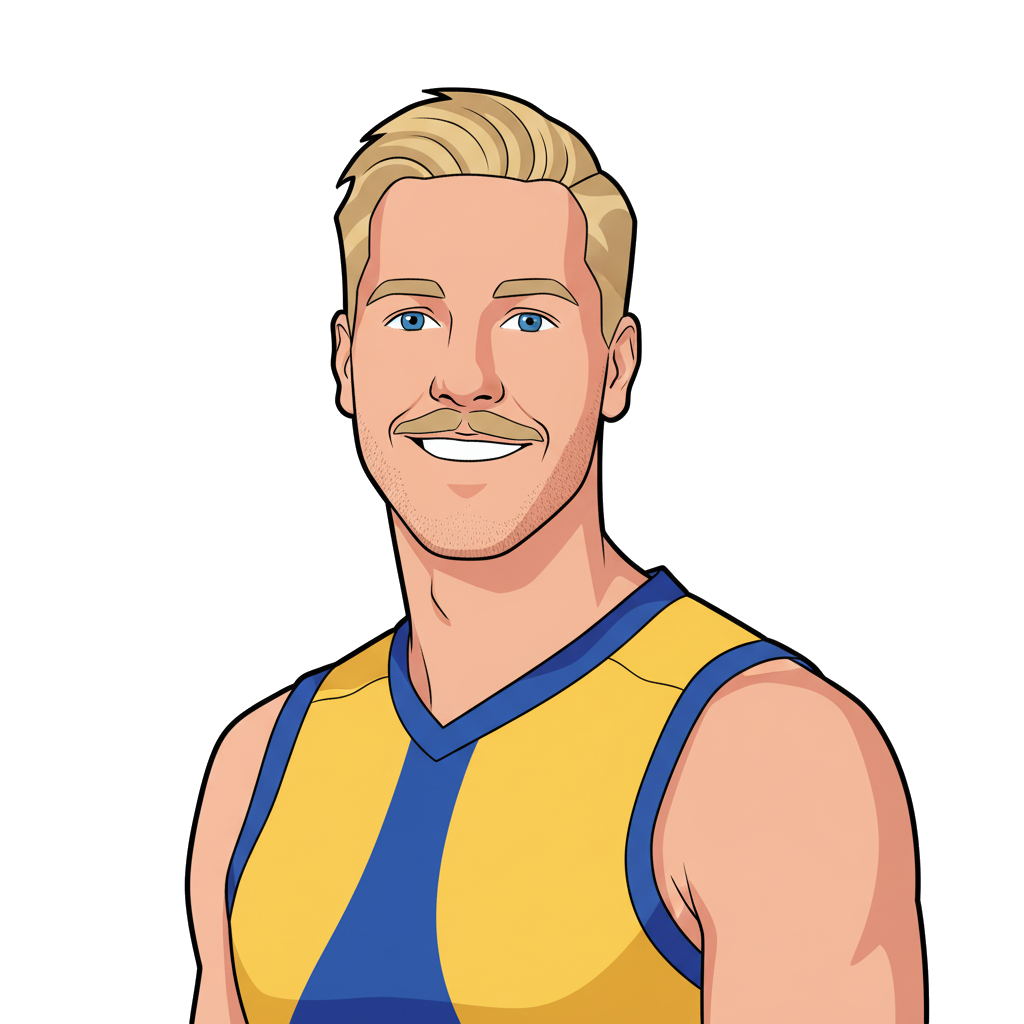 Oscar Allen portrait illustration