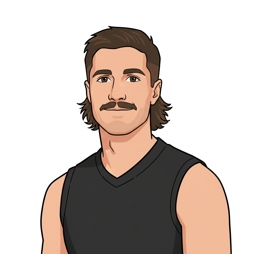 Liam Baker portrait illustration