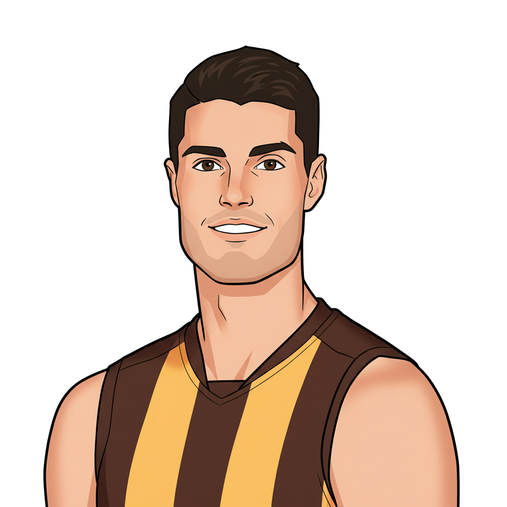 Ned Reeves portrait illustration