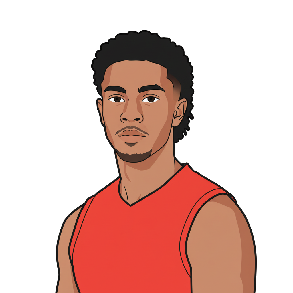 Malcolm Rosas portrait illustration