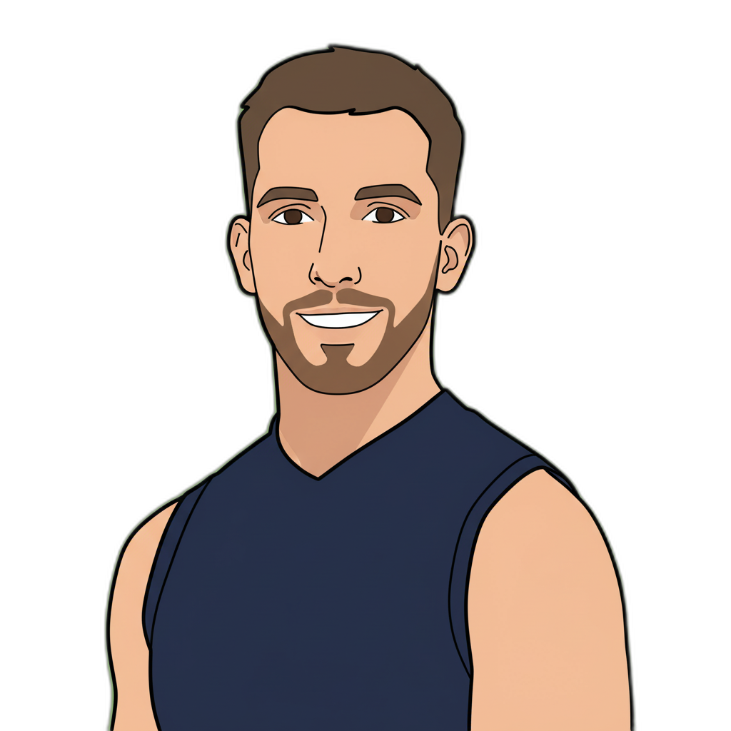 Francis Evans portrait illustration