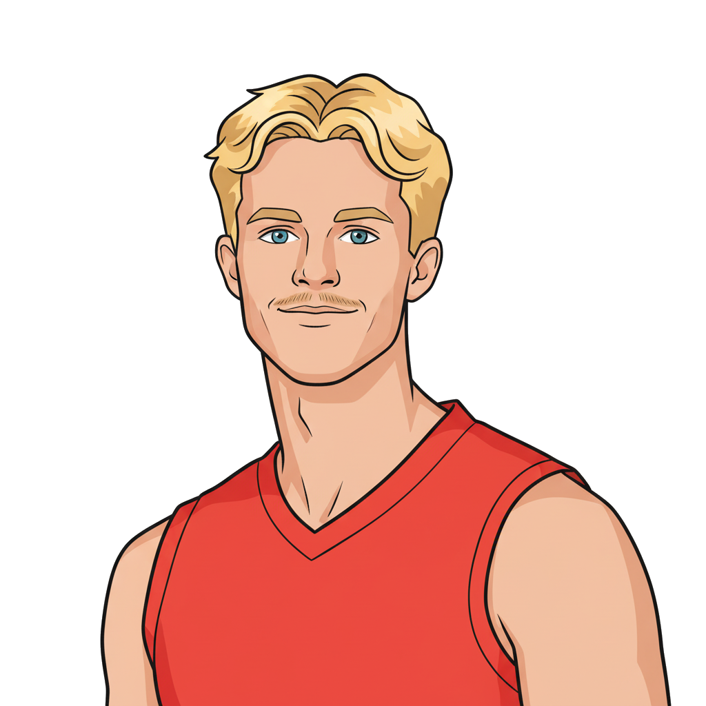 Bodhi Uwland portrait illustration