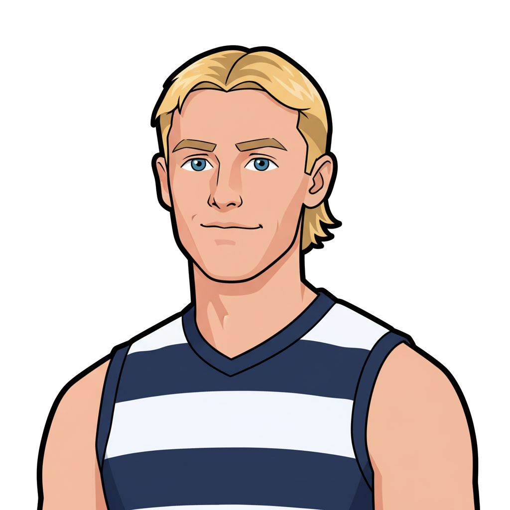 Mitch Knevitt portrait illustration