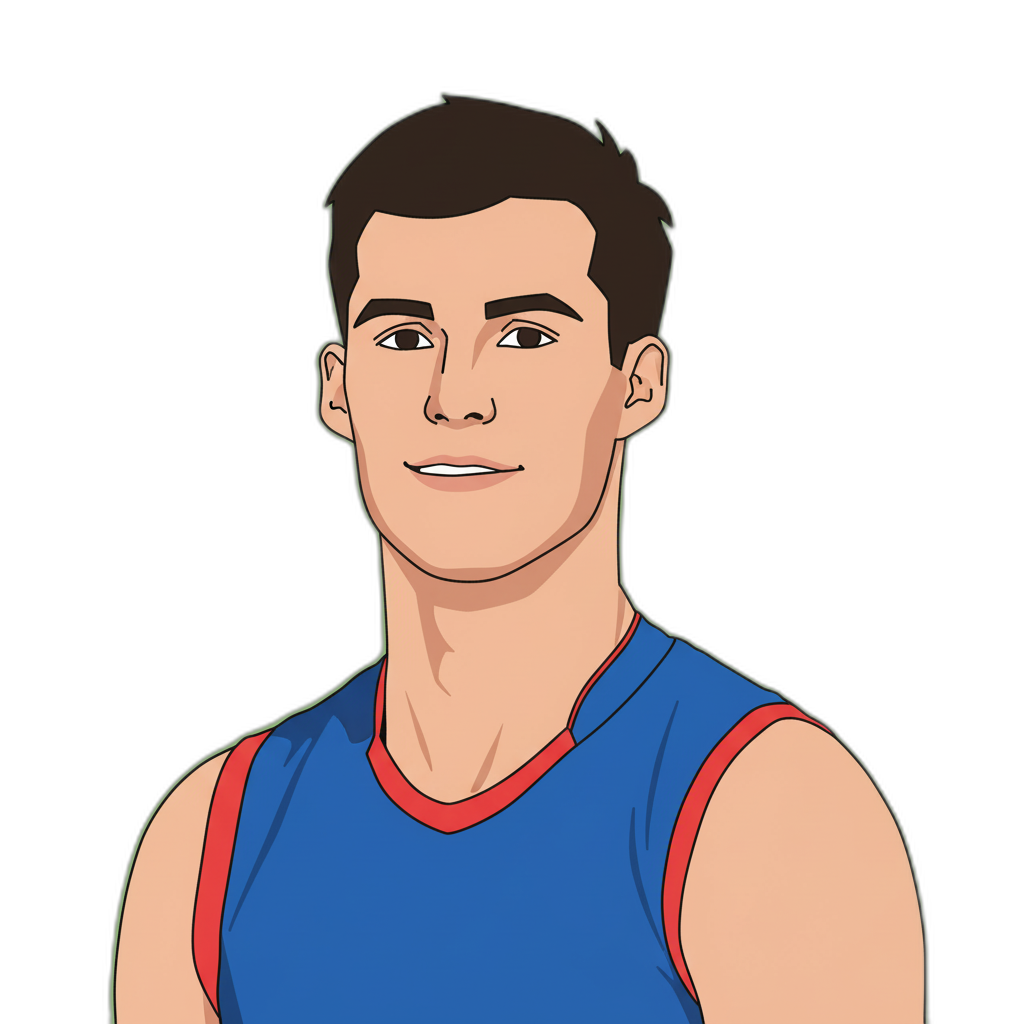 Sam Darcy portrait illustration