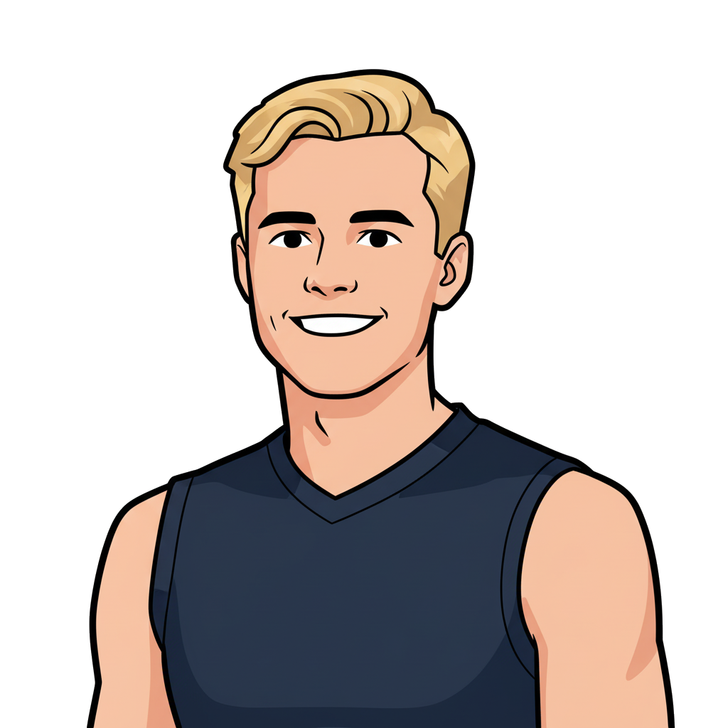 Harry Lemmey portrait illustration