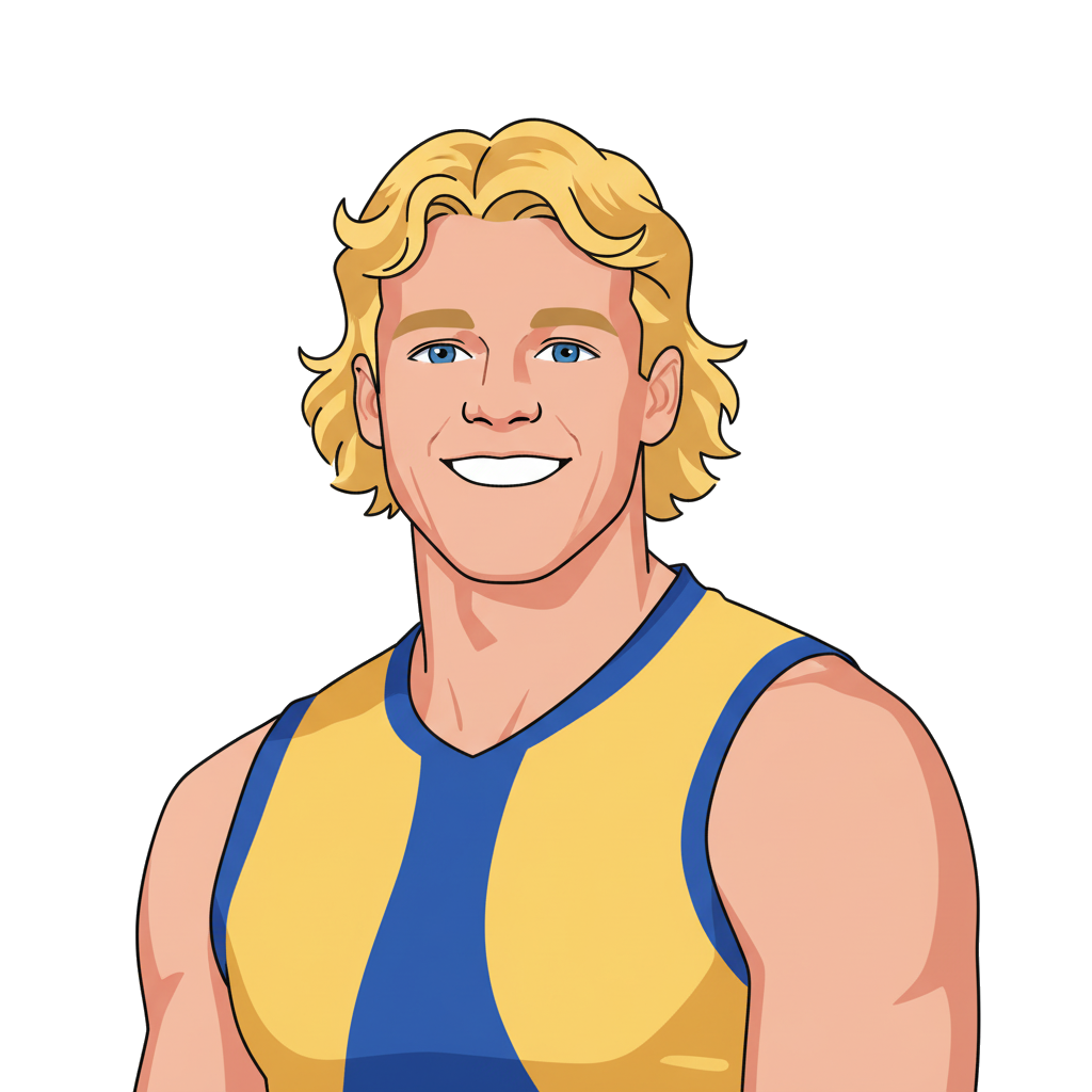 Reuben Ginbey portrait illustration