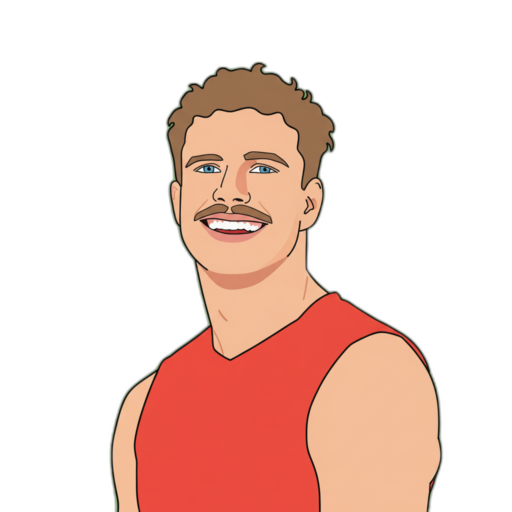 Jed Walter portrait illustration