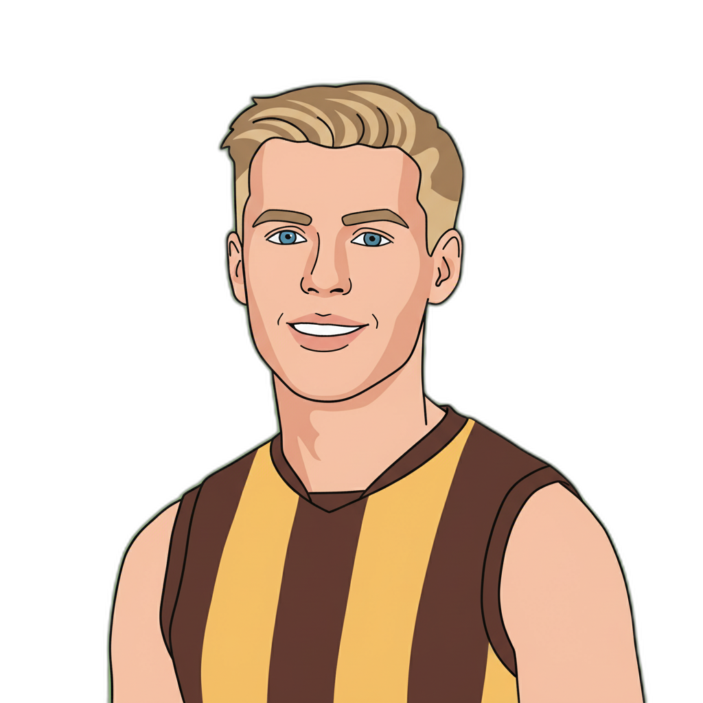 Noah Mraz portrait illustration